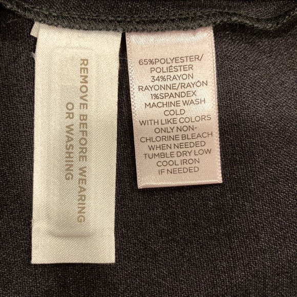 ANN TAYLOR LOFT High Waist Midi Pencil Skirt 8 - Picture 4 of 5